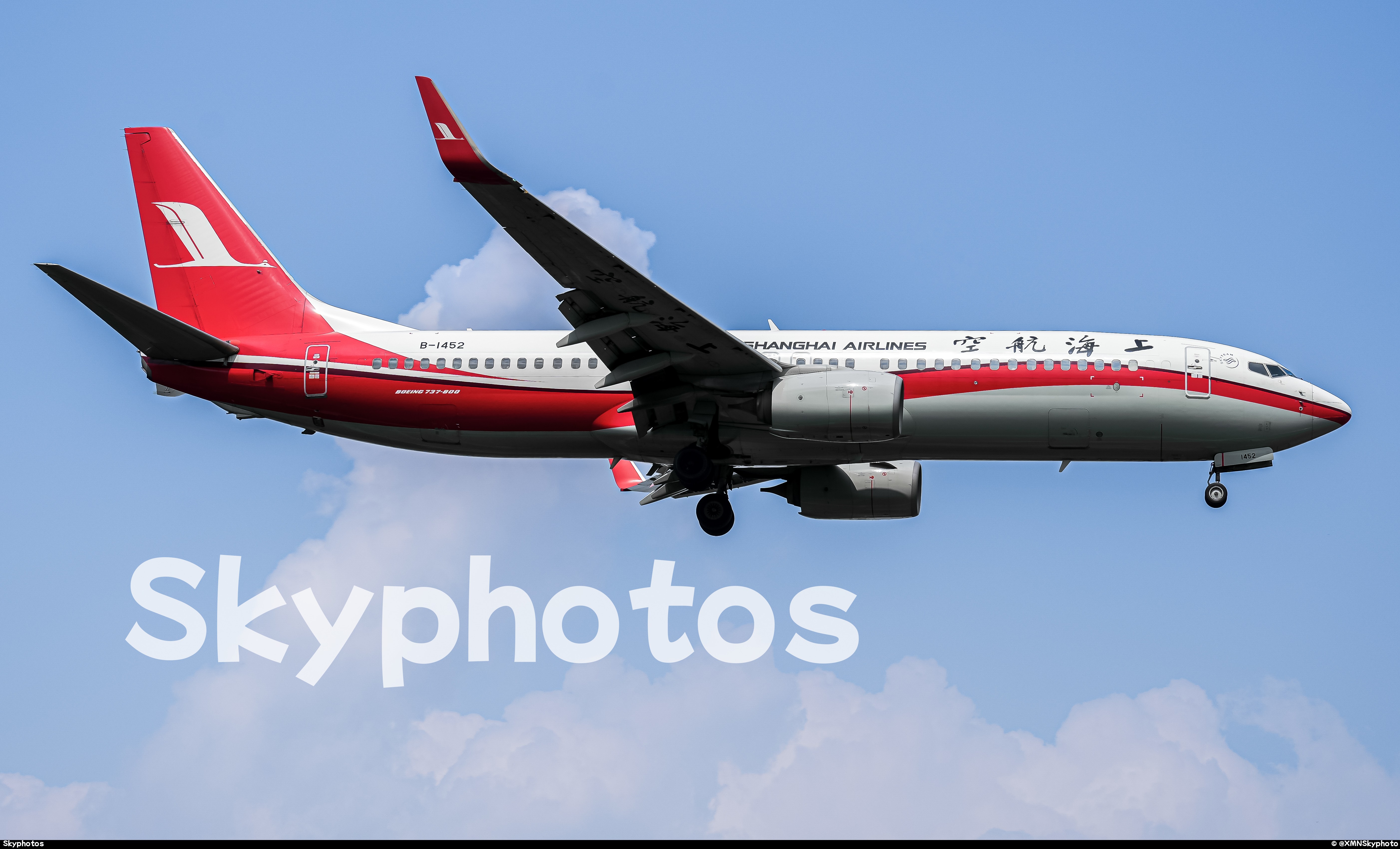 上海航空 B737-800(WL)